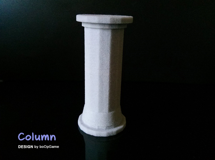 boOpGame - The Greek Doric Column 3d printed boOpGame - The Greek Doric Column