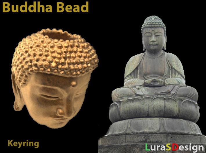 My Buddha Bead 3d printed