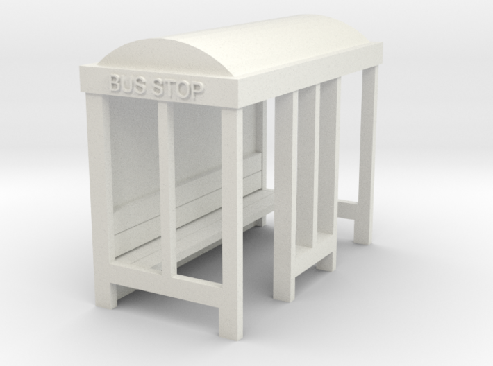Bus Stop 72:1 Scale 3d printed
