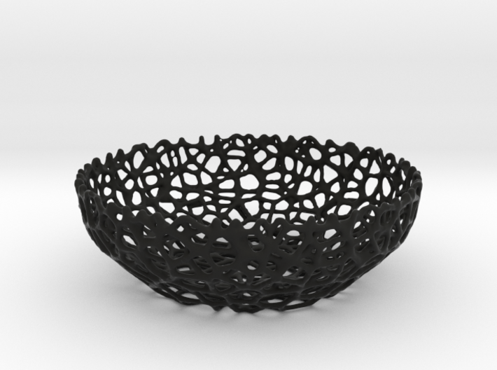 Voronoi bowl (15 cm) - Style #8 3d printed