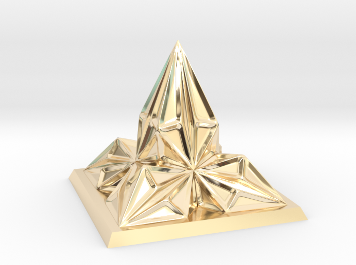 Pyramid Arcology 3d printed