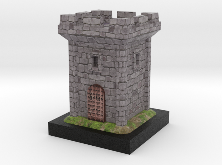 Medieval Tower 3d printed 