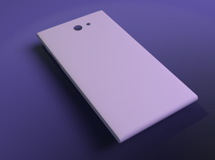 The Other Side for Jolla phone - Thicker 3d printed