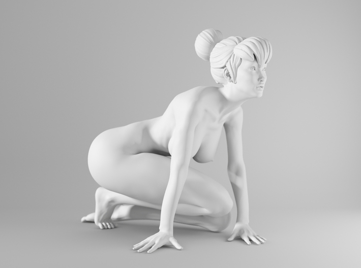 1/10 Sexy Girl Sitting 001 3d printed 