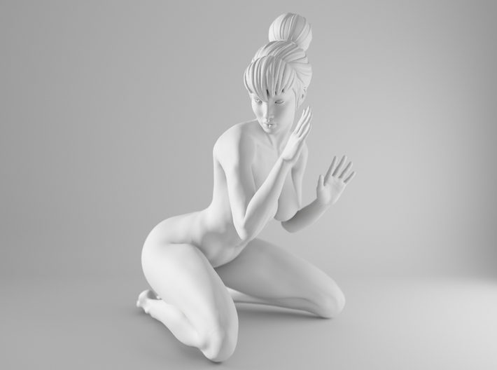 1/10 Sexy Girl Sitting 005 3d printed 