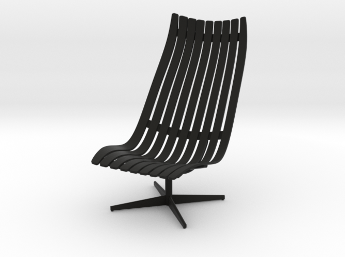 Scandia Senior Chair 1/12 Scale 3d printed 