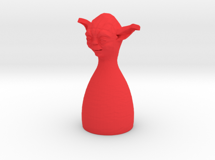 Yoda Piece 3d printed 