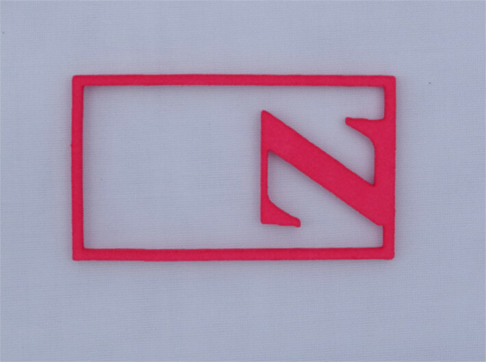 Bookmark Monogram. Initial / Letter Z  3d printed 