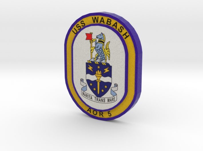 Wabash Logo 3d printed