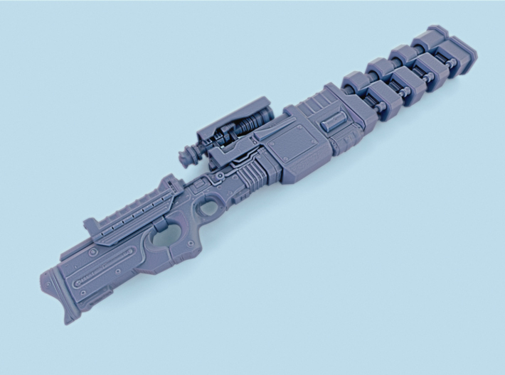 25mm-32mm Railgun 3d printed 