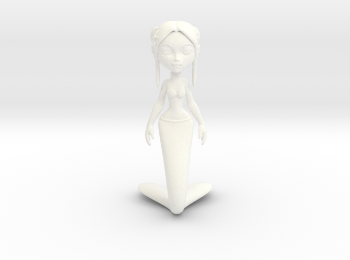 Mermaid Figure 3d printed 
