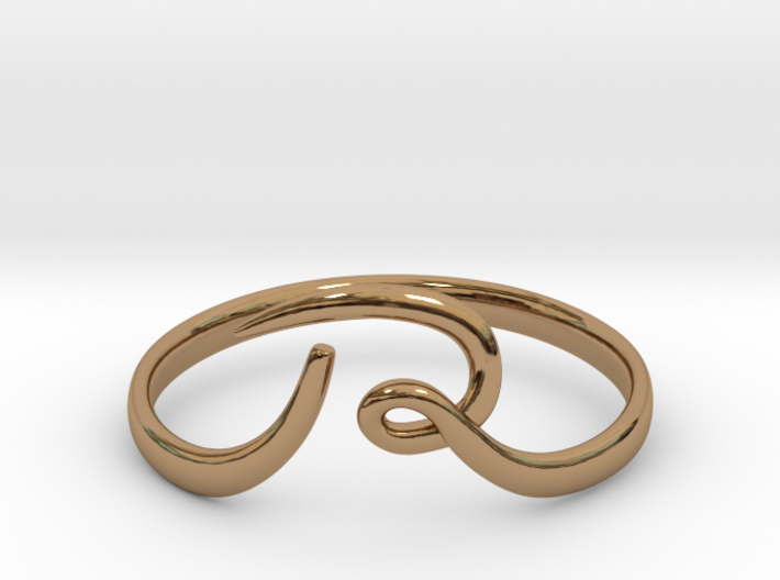 R-loop Ring 3d printed 