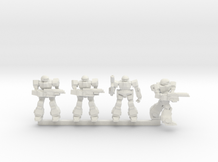 Howlers Squad 3d printed