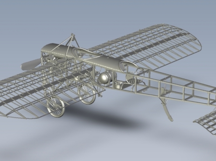 1/15 scale Bleriot XI-2 WWI model kit #3 of 4 3d printed 
