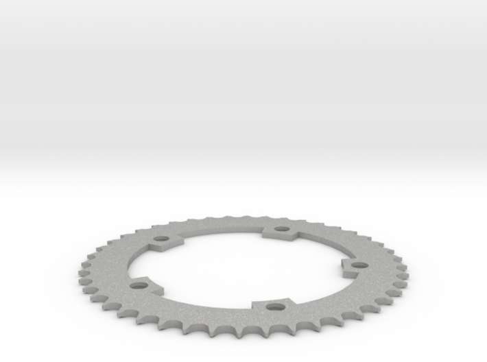 44 Tooth Chainring for Fixie Bicycle 3d printed