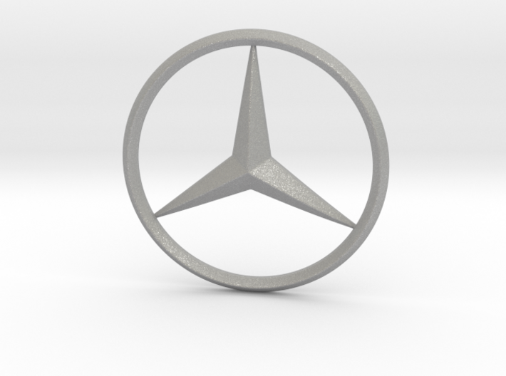 Mercedes logo For Printing 3d printed
