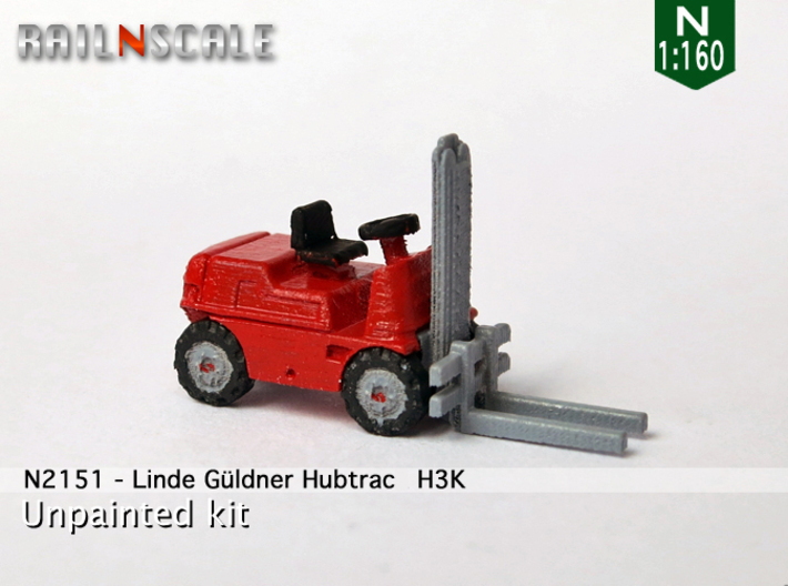 Linde Güldner Hubtrac H3K (N 1:160) 3d printed