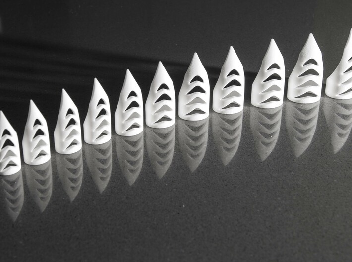 Cat's claw - width 20 mm 3d printed 10 different sizes available