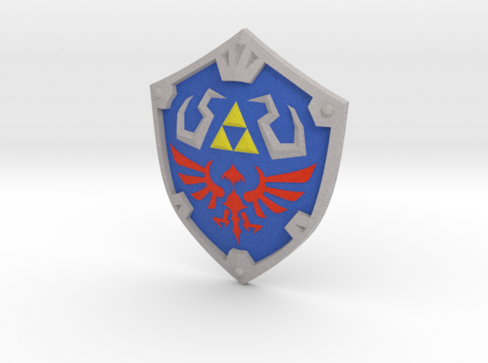 The Legend of Zelda - Hylian Shield 3D model 3D printable