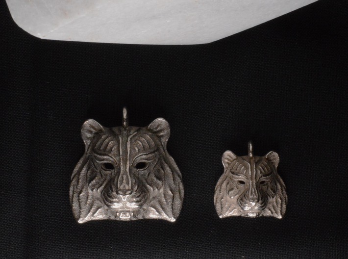 Tiger Small Pendant 3d printed
