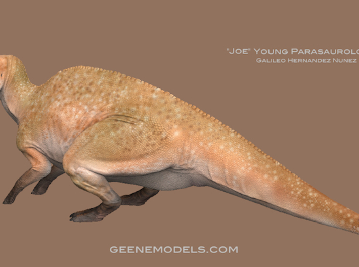 Parasaurolophus Baby Joe 3d printed