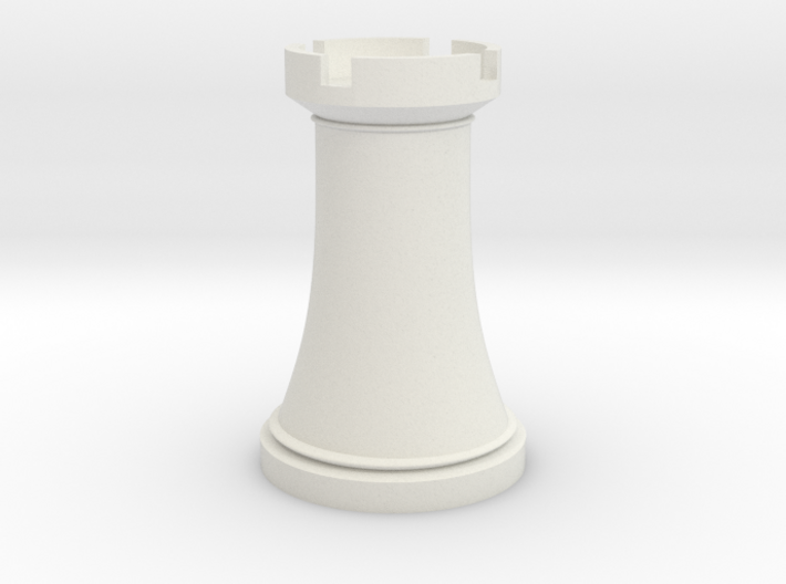 Chess Rook 3d printed