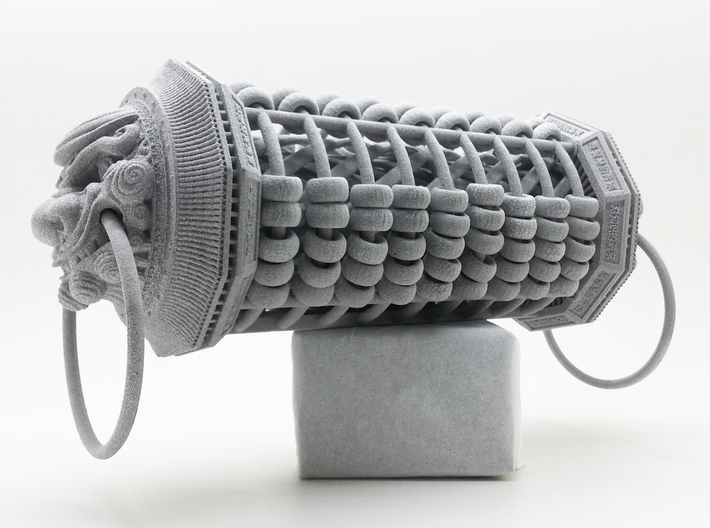 Chinese Cylindrical Abacus. Part 1. 3d printed