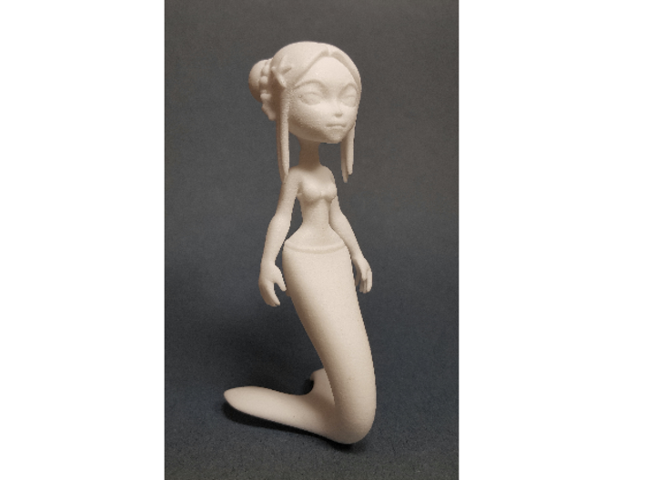 Mermaid Figure 3d printed