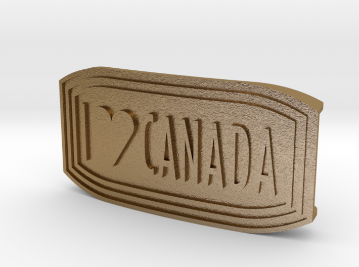 I LOVE CANADA - UMBUCKLE 3d printed