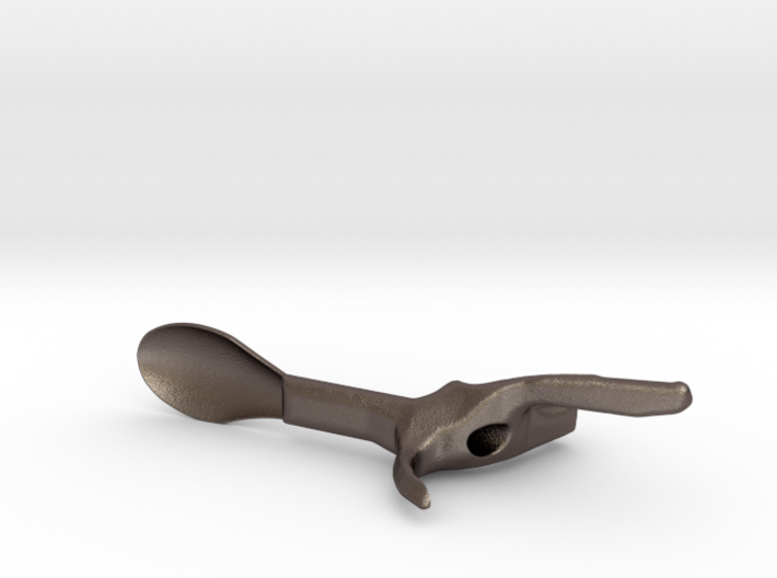 Left Hand Small Spoon 3d printed