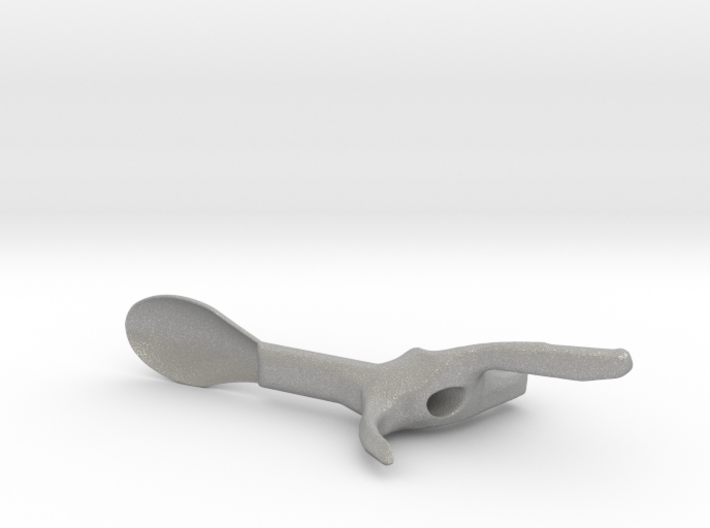 Left Hand Small Spoon 3d printed