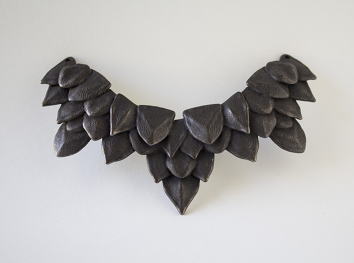 Scale Necklace 3d printed