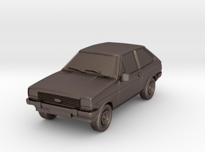1:87 Ford fiesta mk 1 ho scale hollow 1-mm 3d printed