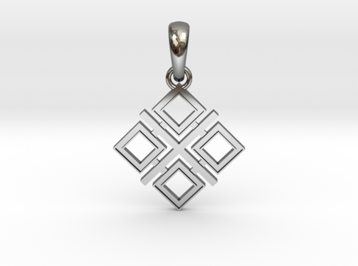 Makosh slavic simbol (Mother's amulet) 3d printed