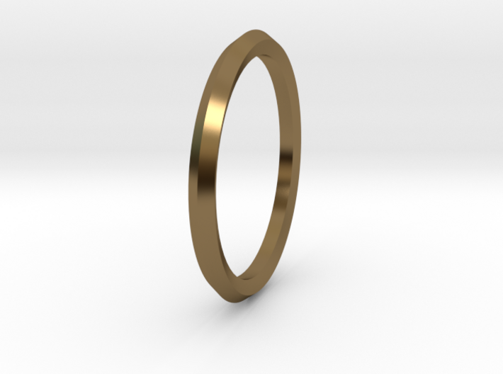 Penta Ring - An unconventional Wedding Ring 3d printed 