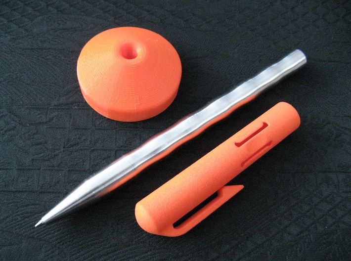 Cap: Pen Lux 3d printed Stand and Cap shown together. Cap and Pen not included.