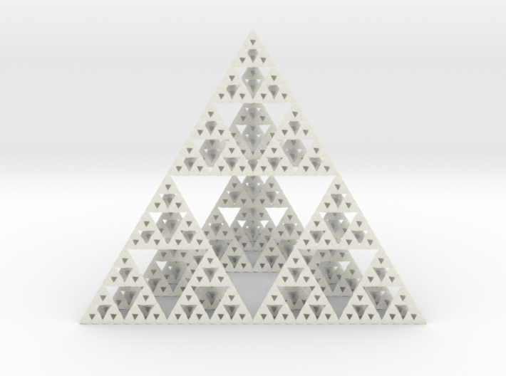 Sierpinski Tetrahedron 3d printed