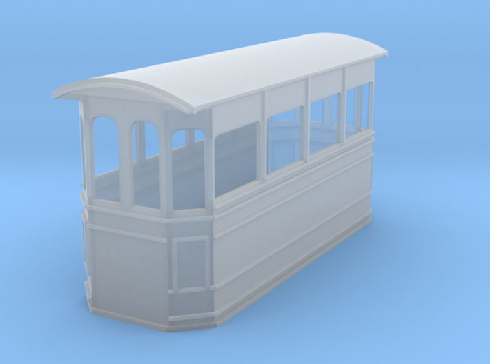 Kitson style steam tram 009 3d printed