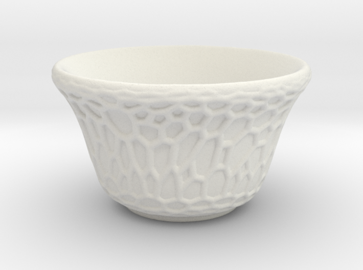 DRAW tea bowl - grandiose cellulose 3d printed