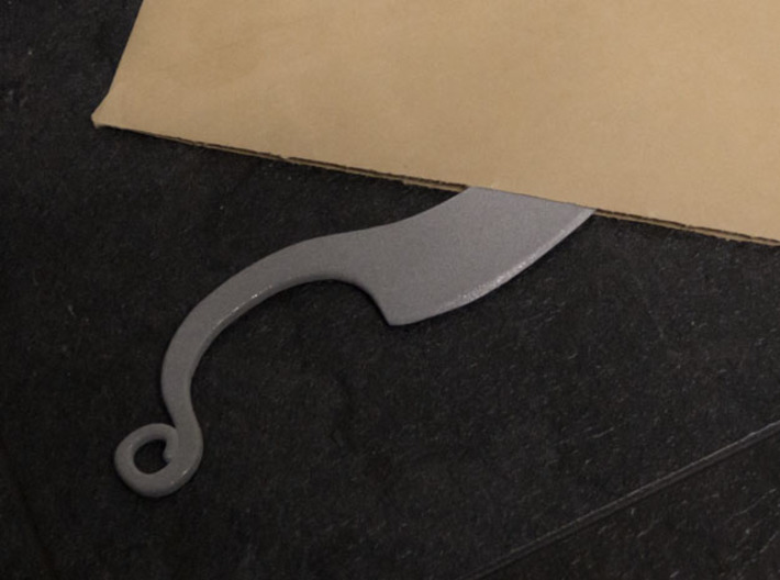 Woman's Knife 1 3d printed You can use it as a letter opener