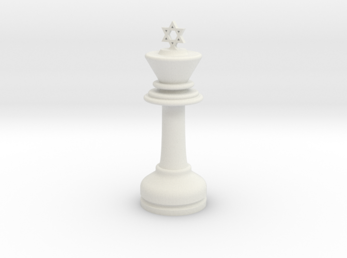 MILOSAURUS Chess LARGE Star of David King 3d printed
