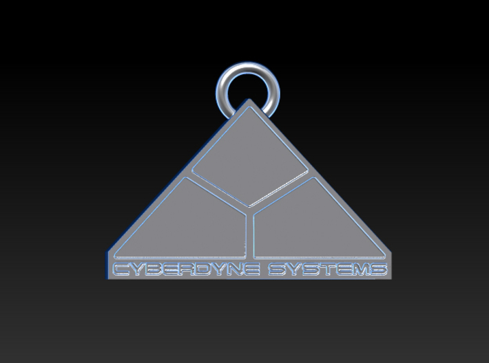 Cyberdine Systems Fan Keychain 3d printed 