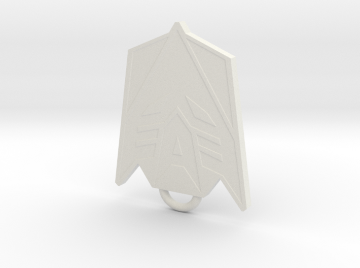 Decepticon Fan Keychain 3d printed