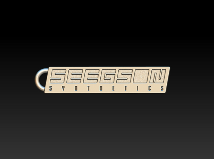 Seegson Fan Keychain 3d printed 
