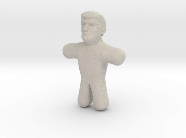 Trump Voodoo Doll - Small 3d printed Donald Trump Voodoo Doll - Small