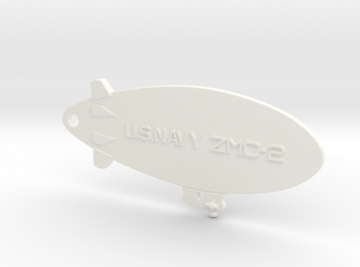 ZMC-2 Navy Blimp Keyfob 3d printed