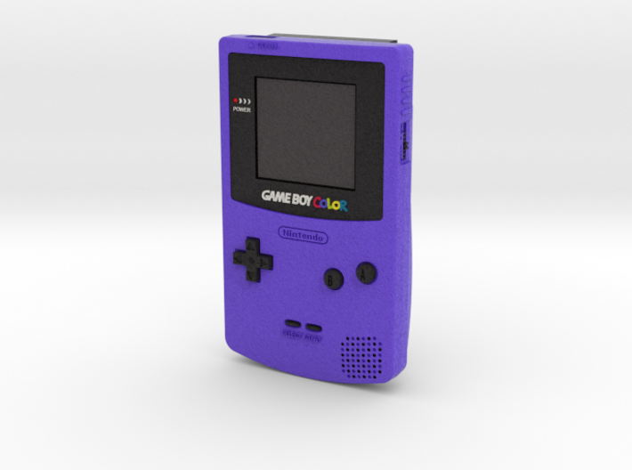 1:6 Nintendo Game Boy Color (Grape) 3d printed