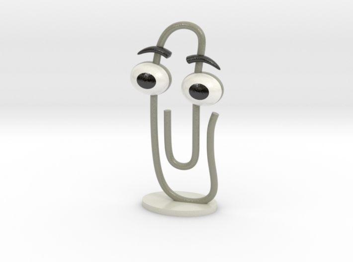 CLIPPY - small (2.25mm thin) 3d printed