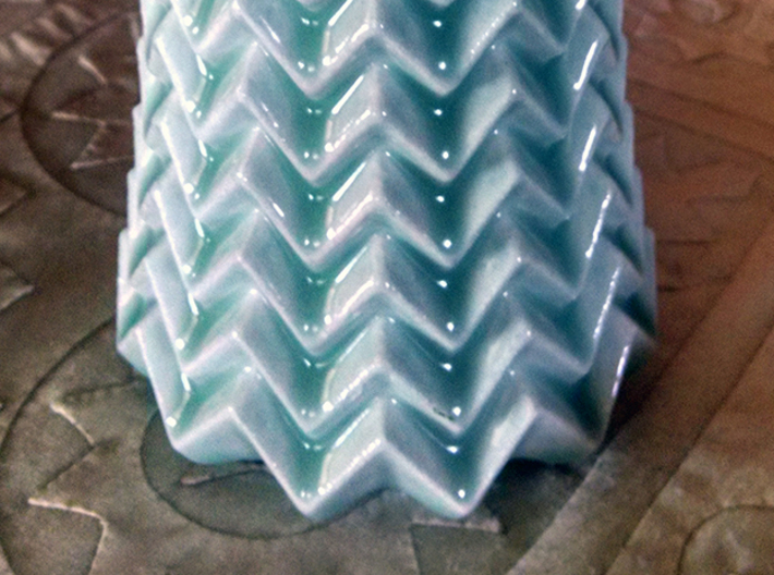 Mountain Valley Vase 3d printed 