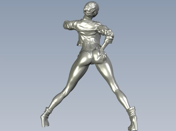 1/15 scale nose-art striptease dancer figure B 3d printed 
